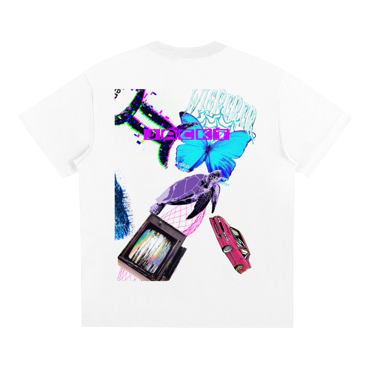 JACKT Static Glitchy Tee VOL.2