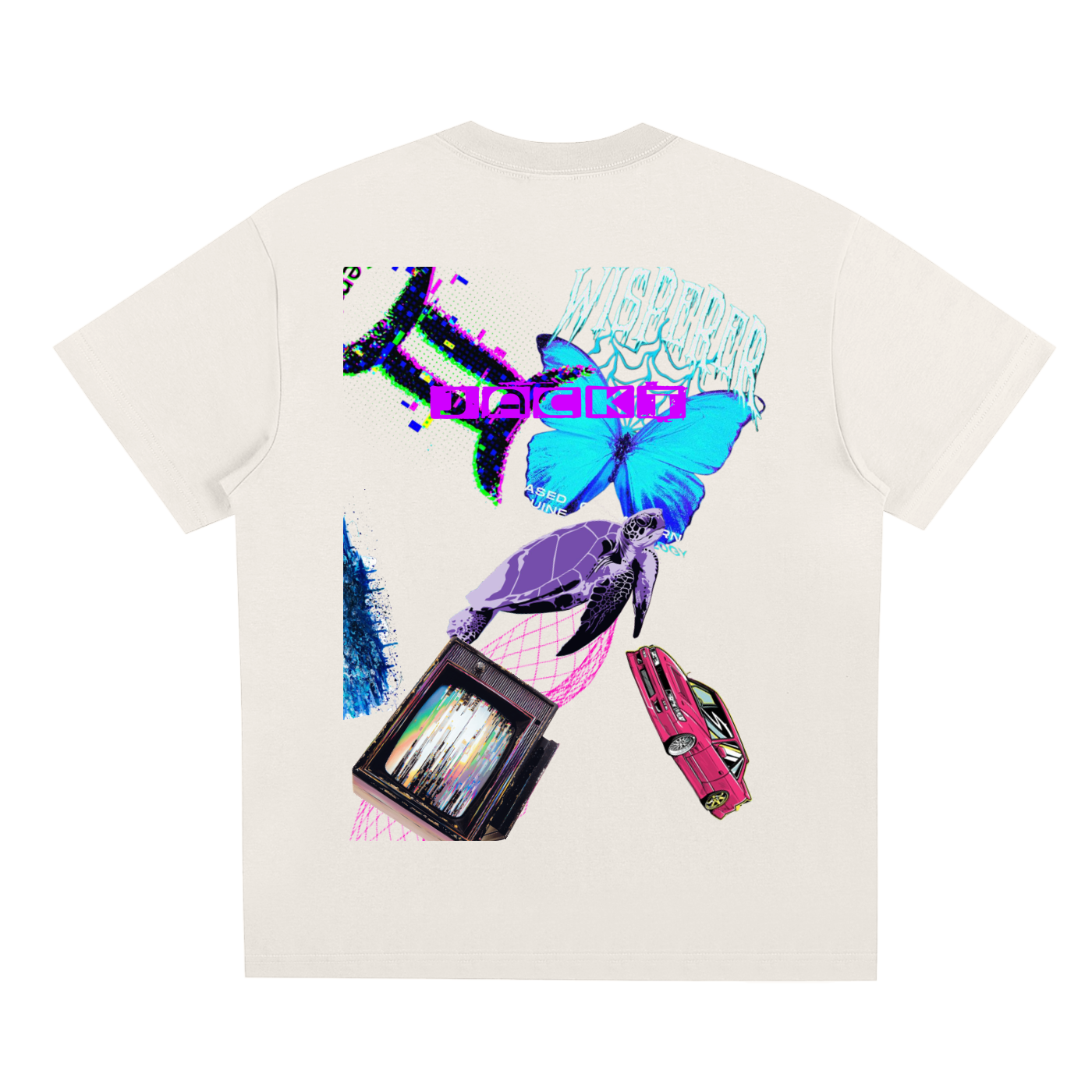 JACKT Static Glitchy Tee VOL.2