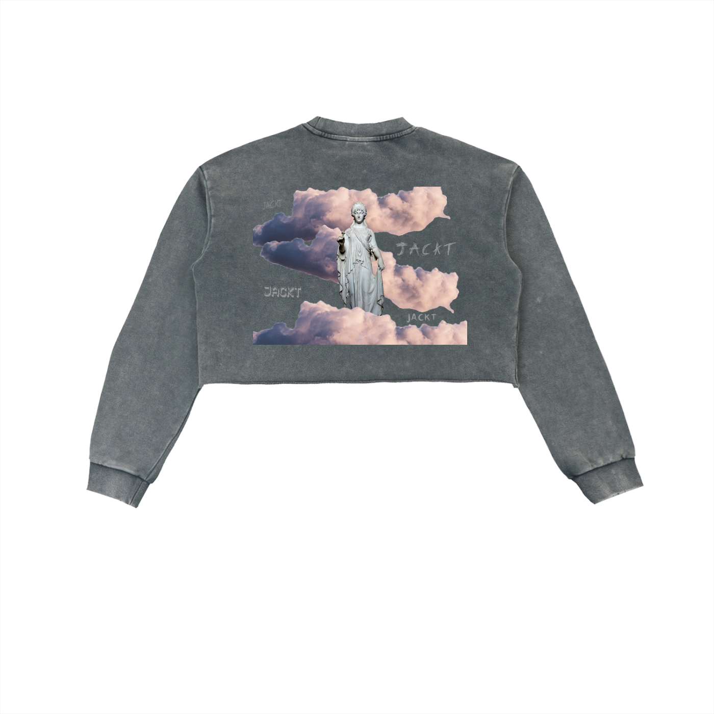 JACKT Cloudy Cropped Sweatshirt