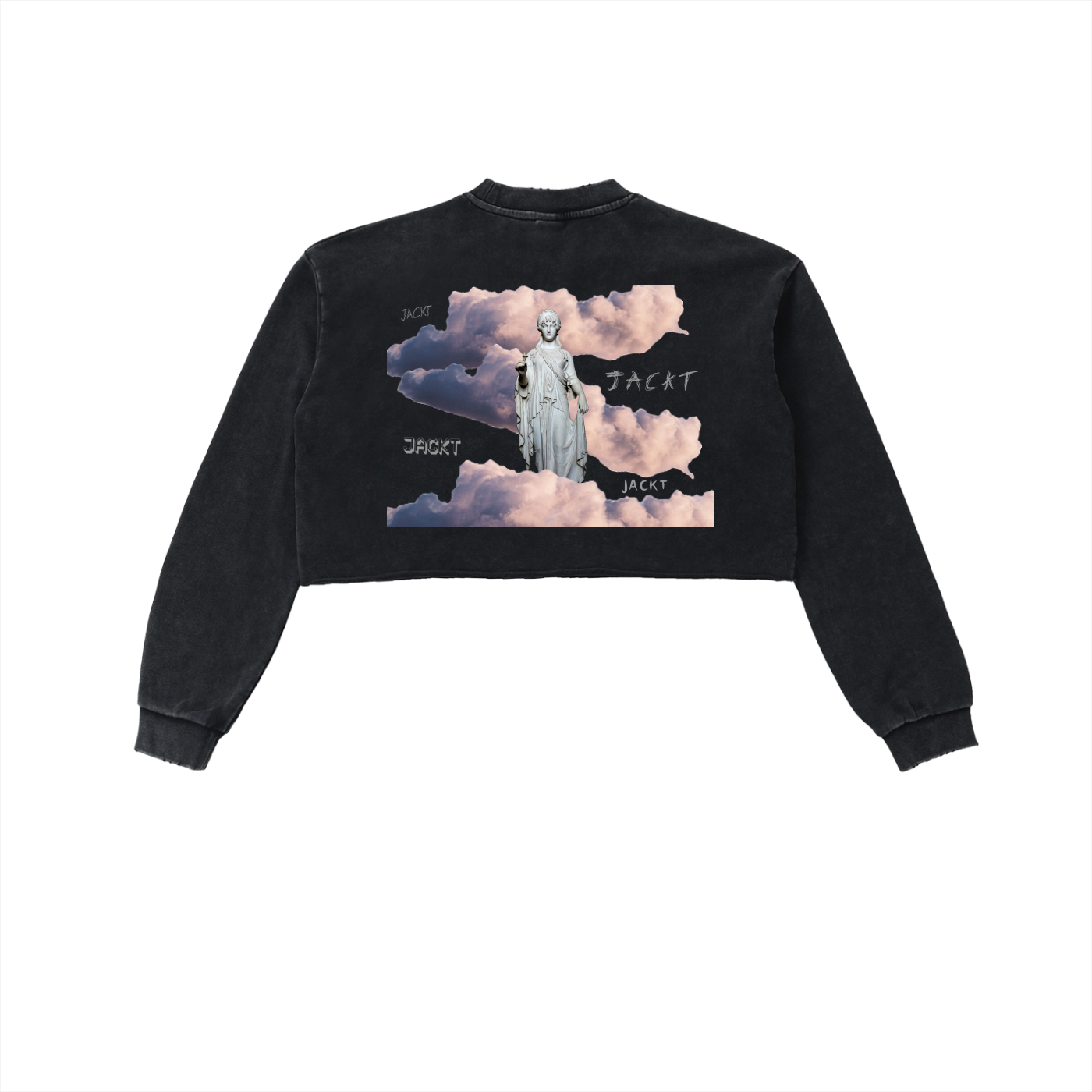 JACKT Cloudy Cropped Sweatshirt