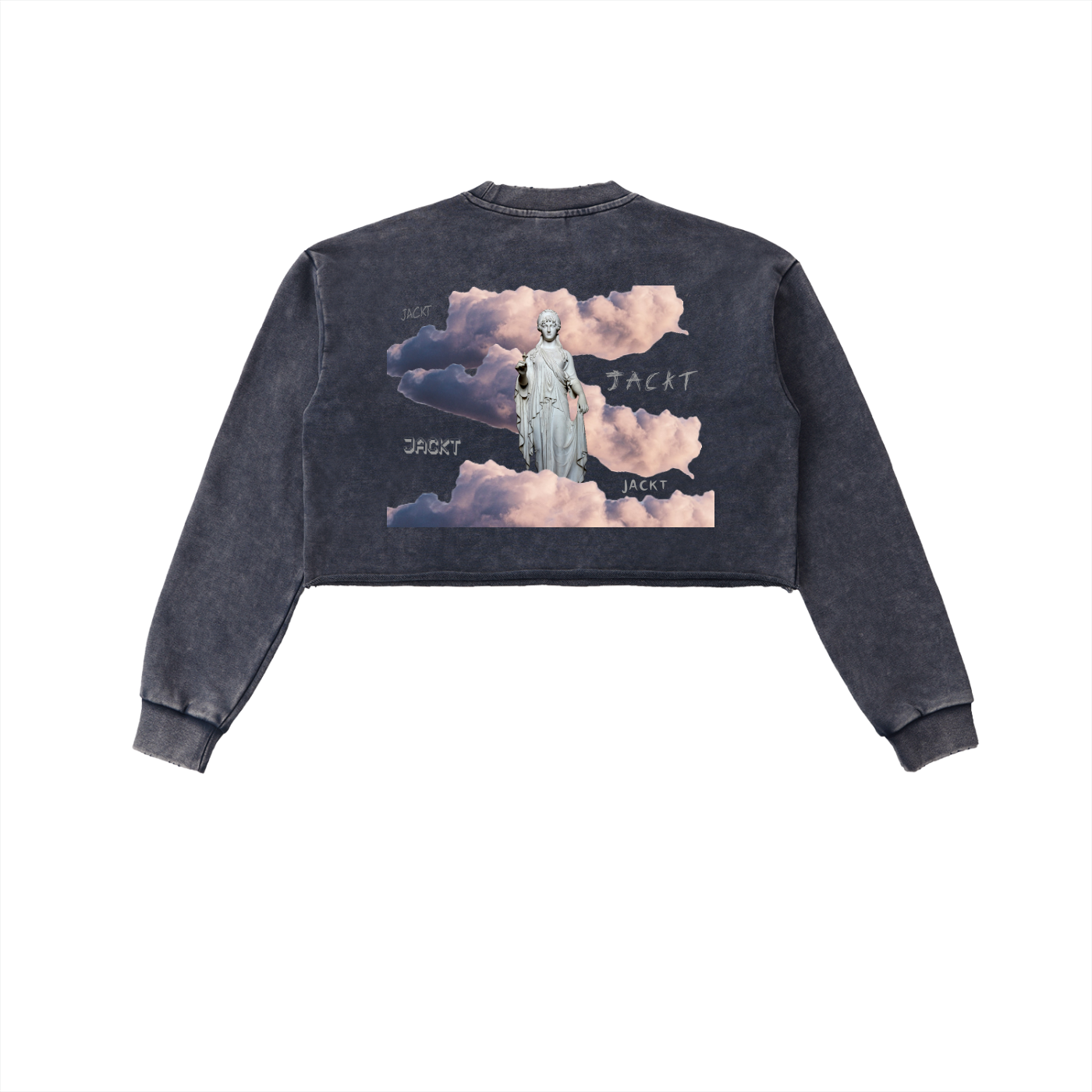JACKT Cloudy Cropped Sweatshirt