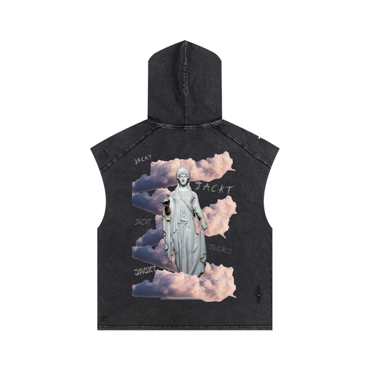 JACKT Cloudy Hooded Tank Top